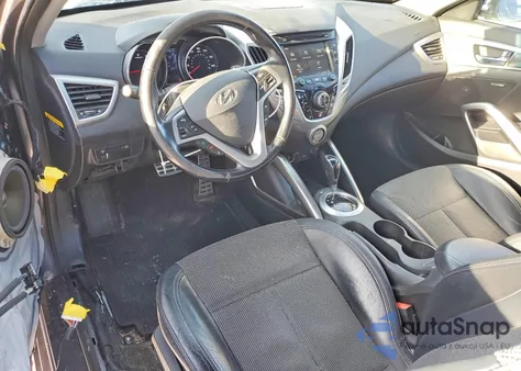 2014 Hyundai Veloster z USA, uszkodzony, nr VIN KMHTC6AD7EU207828